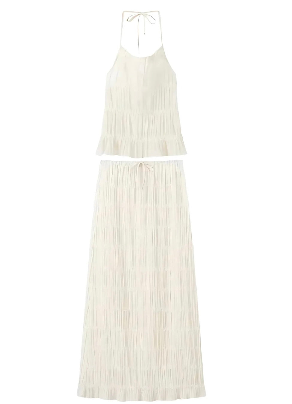 Boho Plissee Set