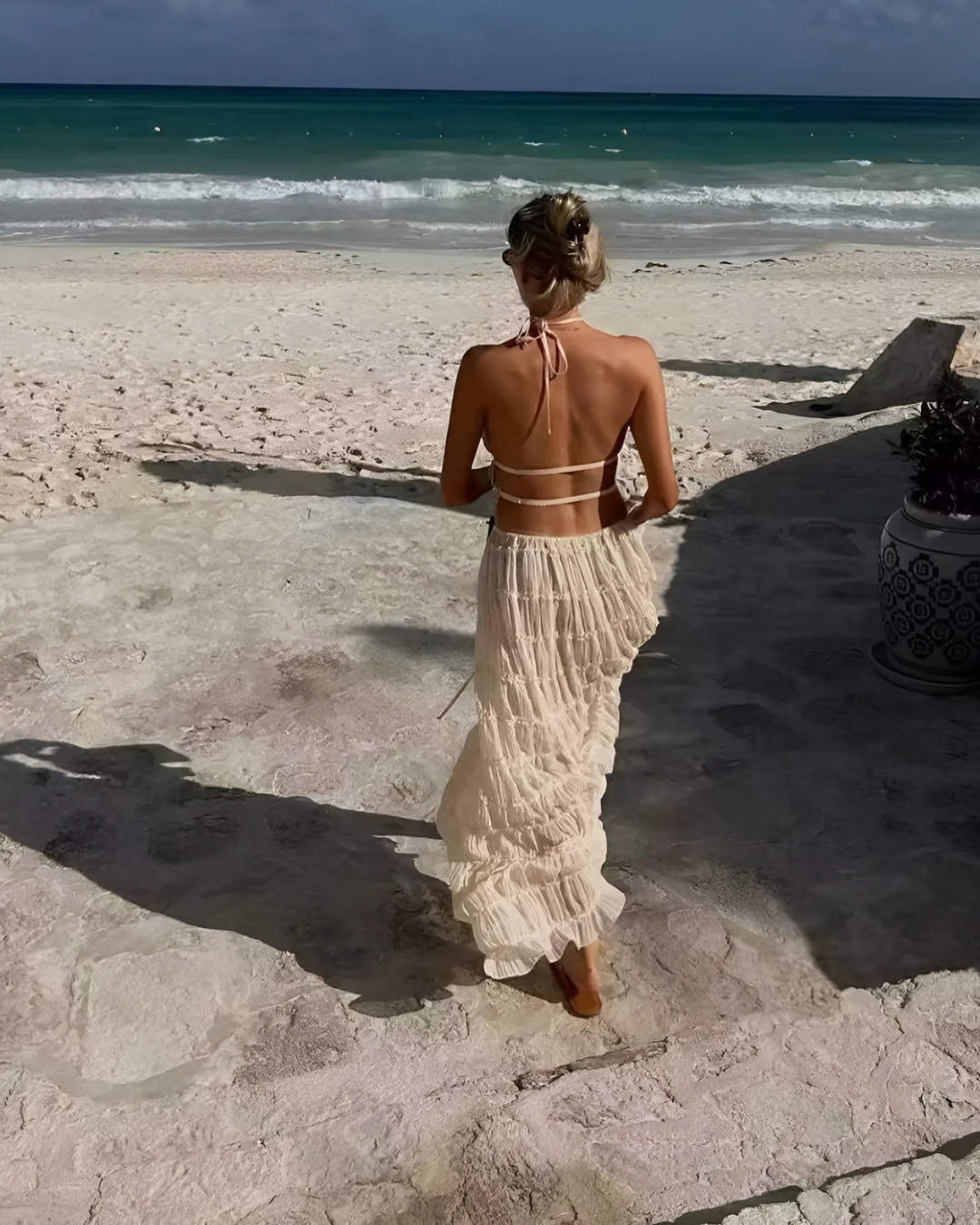 Boho Plissee Set