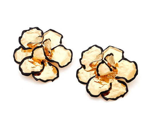 Flower earrings