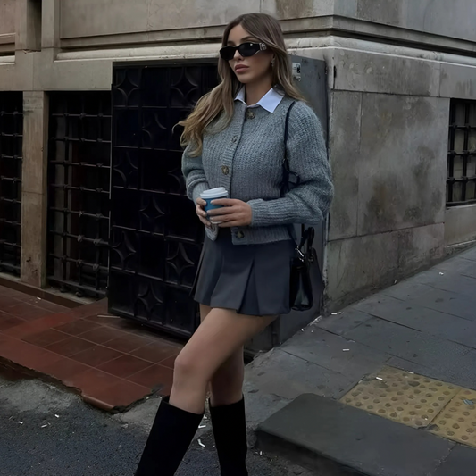 Mini Trouser Skirt